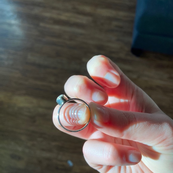 Moonstone ring - Picture 5 of 6